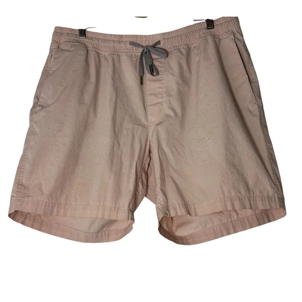 Lululemon Bowline Shorts Men's 2XL Dusty Pink Pockets Athleisure - Picture 1 of 9